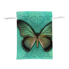 Butterfly Background Vintage Old Grunge Lightweight Drawstring Pouch (m)