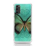 Butterfly Background Vintage Old Grunge Samsung Galaxy S20 6.2 Inch TPU UV Case Front