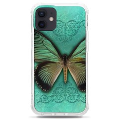 Butterfly Background Vintage Old Grunge Iphone 12 Mini Tpu Uv Print Case	 by Amaryn4rt