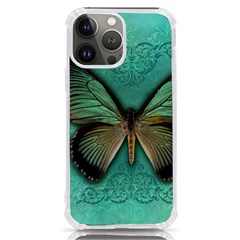 Butterfly Background Vintage Old Grunge Iphone 13 Pro Max Tpu Uv Print Case by Amaryn4rt