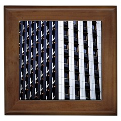 Architecture-building-pattern Framed Tile by Amaryn4rt