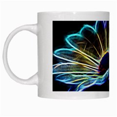 Flower Pattern-design-abstract-background White Mug by Amaryn4rt