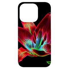 Flower Pattern-design-abstract-background Iphone 14 Pro Black Uv Print Case by Amaryn4rt