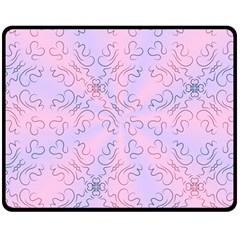 Prints By Dera  Two Sides Fleece Blanket (medium)