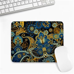 Retro Ethnic Background Pattern Vector Small Mousepad by Amaryn4rt