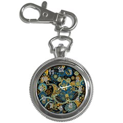 Retro Ethnic Background Pattern Vector Key Chain Watches by Amaryn4rt