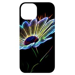 Flower Pattern-design-abstract-background Iphone 14 Black Uv Print Case by Amaryn4rt