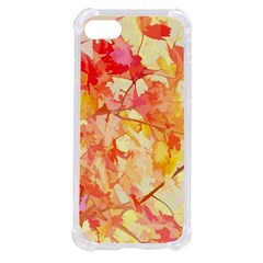 Monotype Art Pattern Leaves Colored Autumn Iphone Se by Amaryn4rt