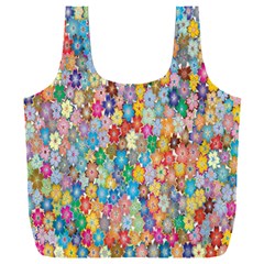 Sakura-cherry-blossom-floral Full Print Recycle Bag (xxxl) by Amaryn4rt