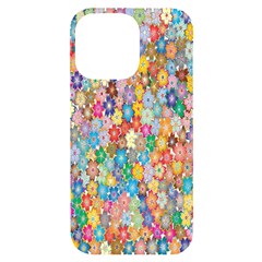 Sakura-cherry-blossom-floral Iphone 14 Pro Max Black Uv Print Case by Amaryn4rt