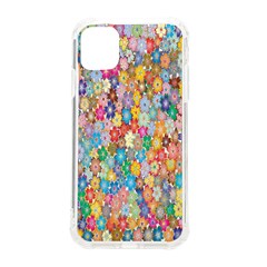 Monotype Art Pattern Leaves Colored Autumn Iphone 11 Tpu Uv Print Case by Amaryn4rt