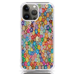 Monotype Art Pattern Leaves Colored Autumn Iphone 13 Pro Max Tpu Uv Print Case by Amaryn4rt