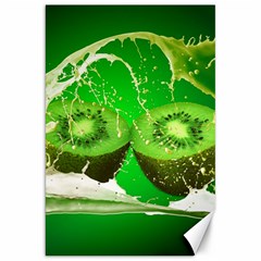 Kiwi Fruit Vitamins Healthy Cut Canvas 20  X 30  by Amaryn4rt