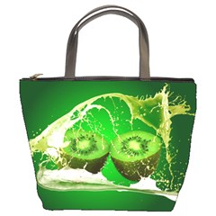 Kiwi Fruit Vitamins Healthy Cut Bucket Bag by Amaryn4rt