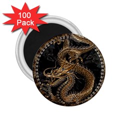 Dragon Pentagram 2 25  Magnets (100 Pack)  by Amaryn4rt