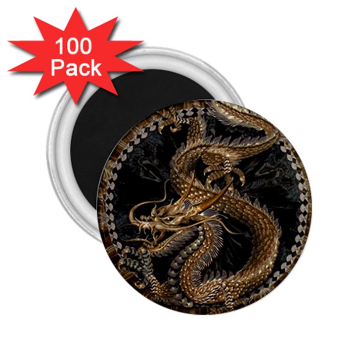 Dragon Pentagram 2.25  Magnets (100 pack) 