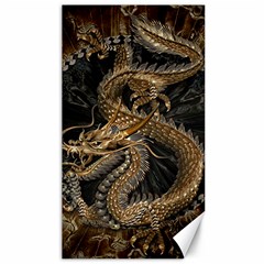 Dragon Pentagram Canvas 40  X 72  by Amaryn4rt