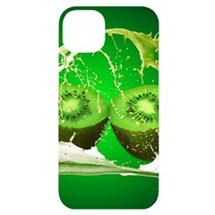 Kiwi Fruit Vitamins Healthy Cut Iphone 14 Plus Black Uv Print Case