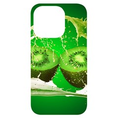 Kiwi Fruit Vitamins Healthy Cut Iphone 14 Pro Black Uv Print Case by Amaryn4rt