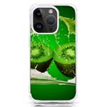 Kiwi Fruit Vitamins Healthy Cut iPhone 14 Pro TPU UV Print Case Front