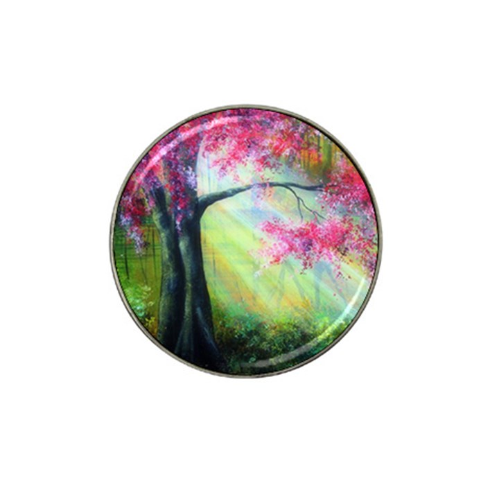 Forests Stunning Glimmer Paintings Sunlight Blooms Plants Love Seasons Traditional Art Flowers Sunsh Hat Clip Ball Marker (10 pack)