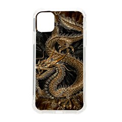 Dragon Pentagram Iphone 11 Tpu Uv Print Case by Amaryn4rt