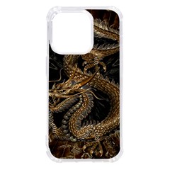 Dragon Pentagram Iphone 14 Pro Tpu Uv Print Case