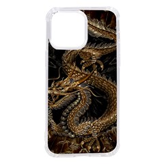 Dragon Pentagram Iphone 14 Pro Max Tpu Uv Print Case by Amaryn4rt