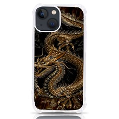 Dragon Pentagram Iphone 13 Mini Tpu Uv Print Case by Amaryn4rt