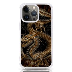 Dragon Pentagram Iphone 13 Pro Tpu Uv Print Case by Amaryn4rt