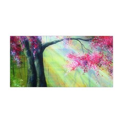 Forests Stunning Glimmer Paintings Sunlight Blooms Plants Love Seasons Traditional Art Flowers Sunsh Yoga Headband by Amaryn4rt