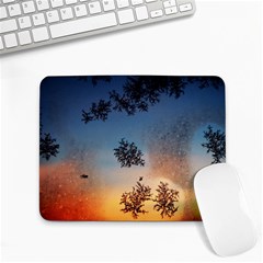 Hardest-frost-winter-cold-frozen Small Mousepad by Amaryn4rt