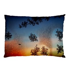 Hardest-frost-winter-cold-frozen Pillow Case by Amaryn4rt