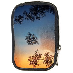 Hardest-frost-winter-cold-frozen Compact Camera Leather Case by Amaryn4rt