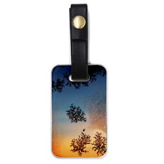 Hardest-frost-winter-cold-frozen Luggage Tag (one Side) by Amaryn4rt