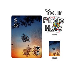 Hardest-frost-winter-cold-frozen Playing Cards 54 Designs (mini) by Amaryn4rt