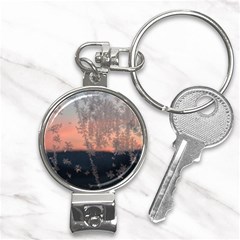 Hardest-frost-winter-cold-frozen Nail Clippers Key Chain by Amaryn4rt