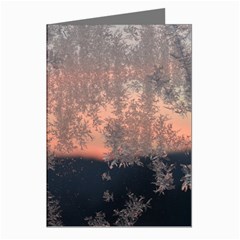 Hardest-frost-winter-cold-frozen Greeting Cards (pkg Of 8) by Amaryn4rt