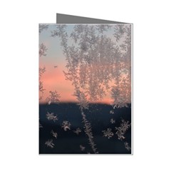 Hardest-frost-winter-cold-frozen Mini Greeting Cards (pkg Of 8) by Amaryn4rt