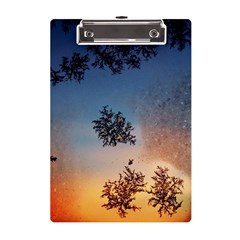 Hardest-frost-winter-cold-frozen A5 Acrylic Clipboard by Amaryn4rt