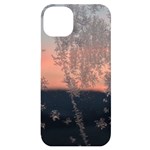 Hardest-frost-winter-cold-frozen iPhone 14 Plus Black UV Print Case Front