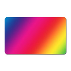 Rainbow Colors Magnet (rectangular) by Amaryn4rt