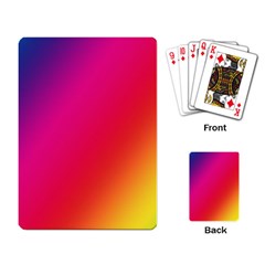 Rainbow Colors Playing Cards Single Design (rectangle) by Amaryn4rt