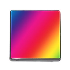 Rainbow Colors Memory Card Reader (square 5 Slot) by Amaryn4rt