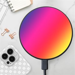 Rainbow Colors Wireless Fast Charger(black) by Amaryn4rt