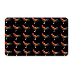 Background-pattern-chicken-fowl Magnet (rectangular) by Amaryn4rt