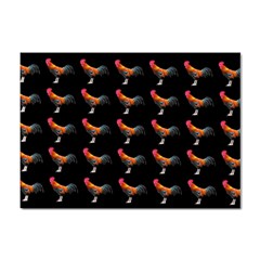 Background-pattern-chicken-fowl Sticker A4 (10 Pack) by Amaryn4rt