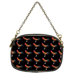 Background-pattern-chicken-fowl Chain Purse (one Side) by Amaryn4rt