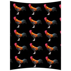 Background-pattern-chicken-fowl Back Support Cushion by Amaryn4rt