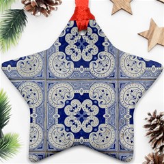 Ceramic-portugal-tiles-wall Ornament (star)